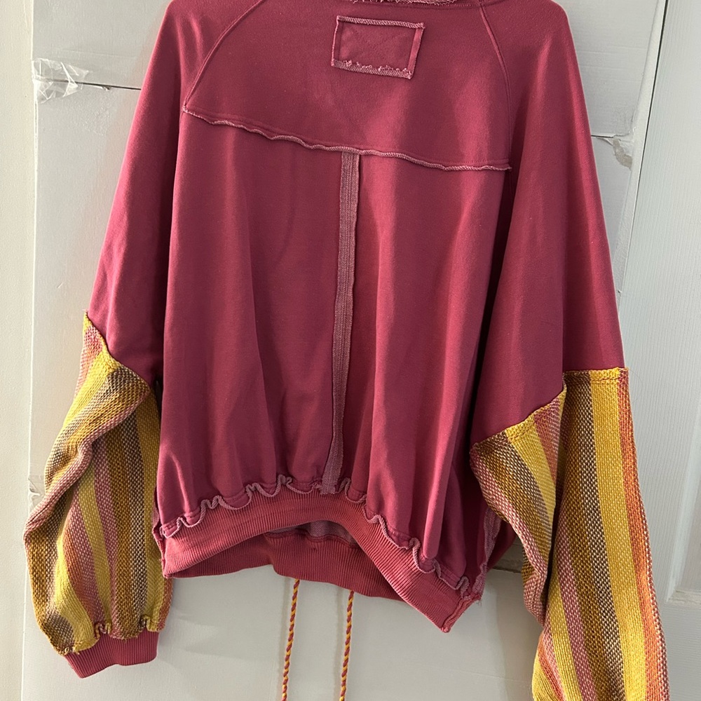 We The Free Pink and Orange Sweatshirt - Picture 12 of 15